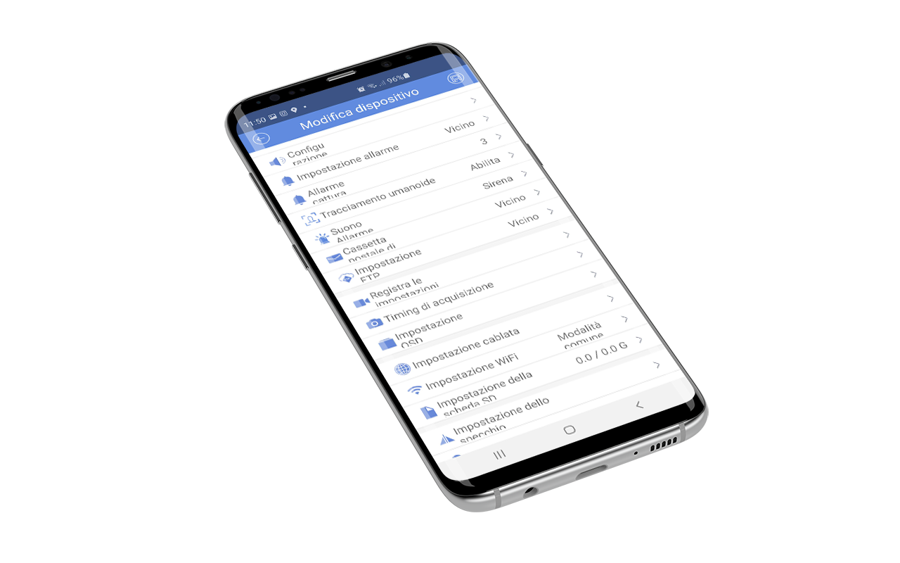 APP per telecamere PTZ